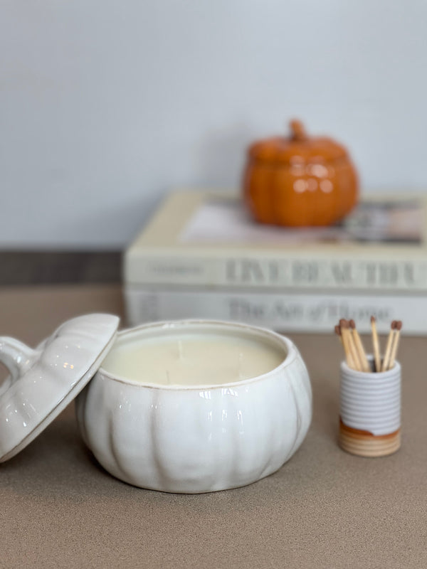 Fall Pumpkin Candle