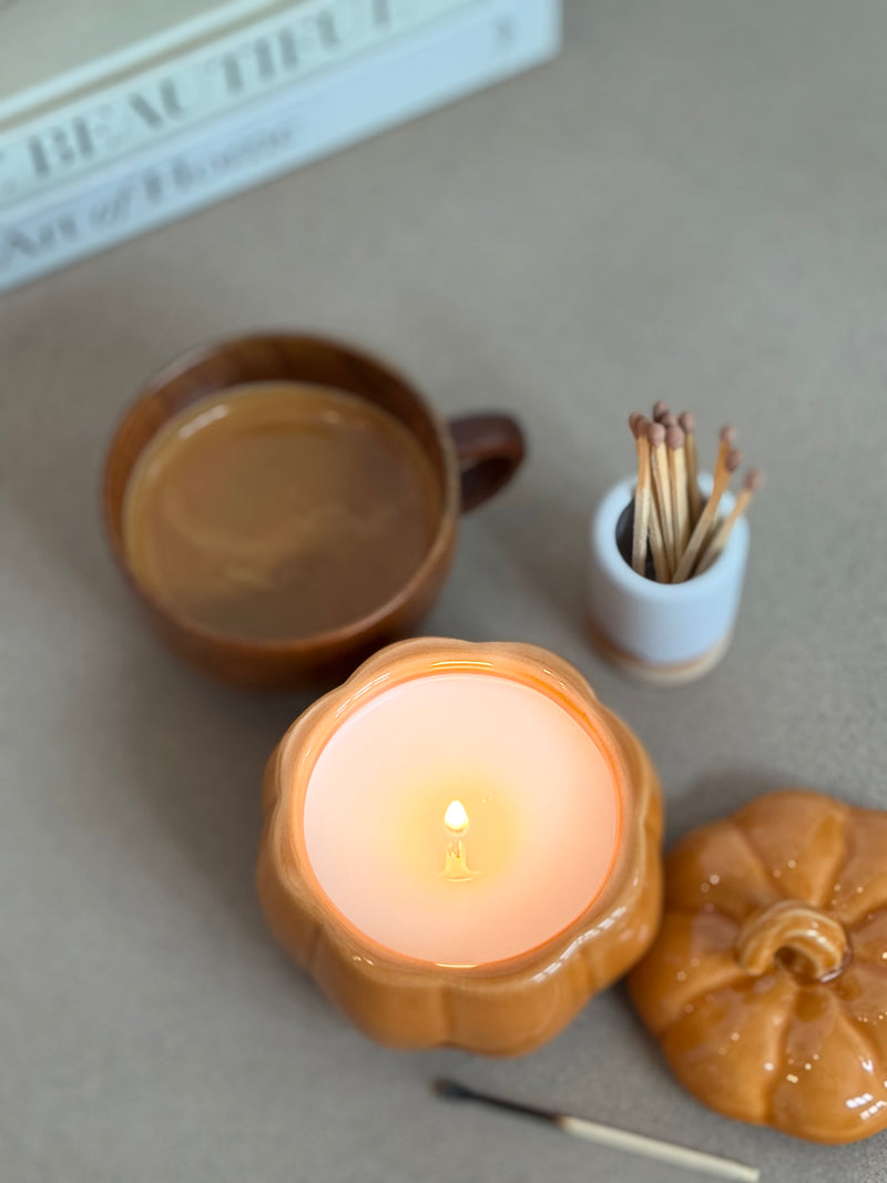 Fall Pumpkin Candle