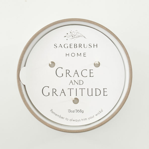 Grace and Gratitude Candle