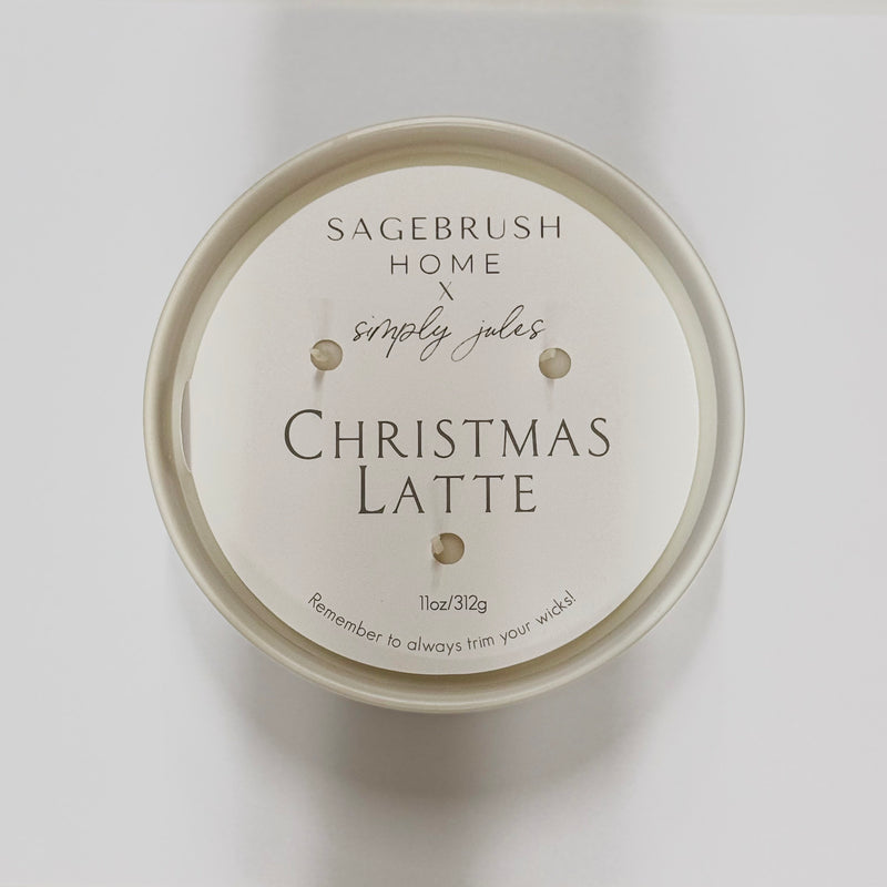 Jules X Sagebrush Home Christmas Latte